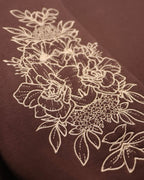 Blossom Choccolate Boxy Fit Hoodie|Edizione Limitata 