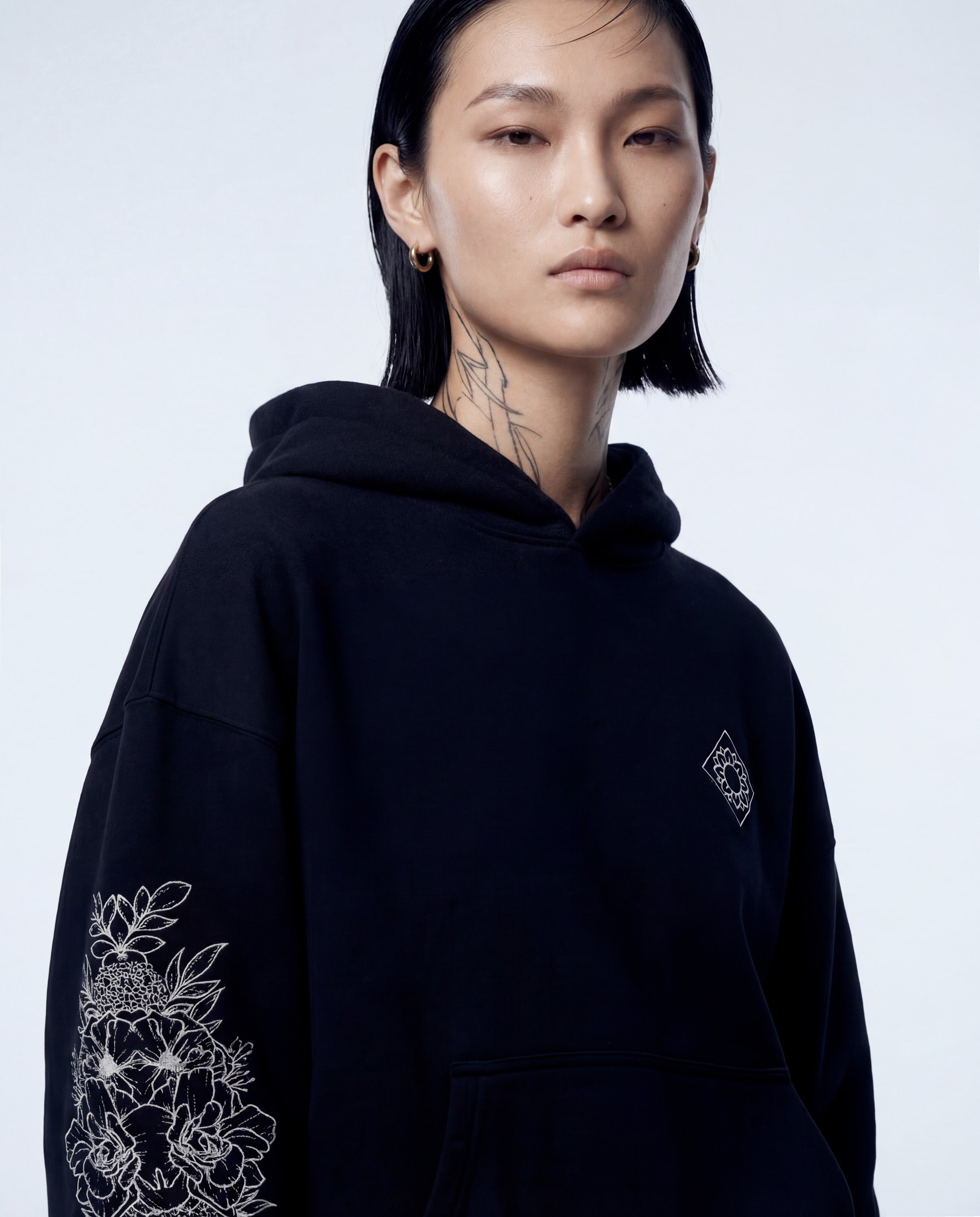 Blossom Boxy Fit Hoodie|Edizione Limitata