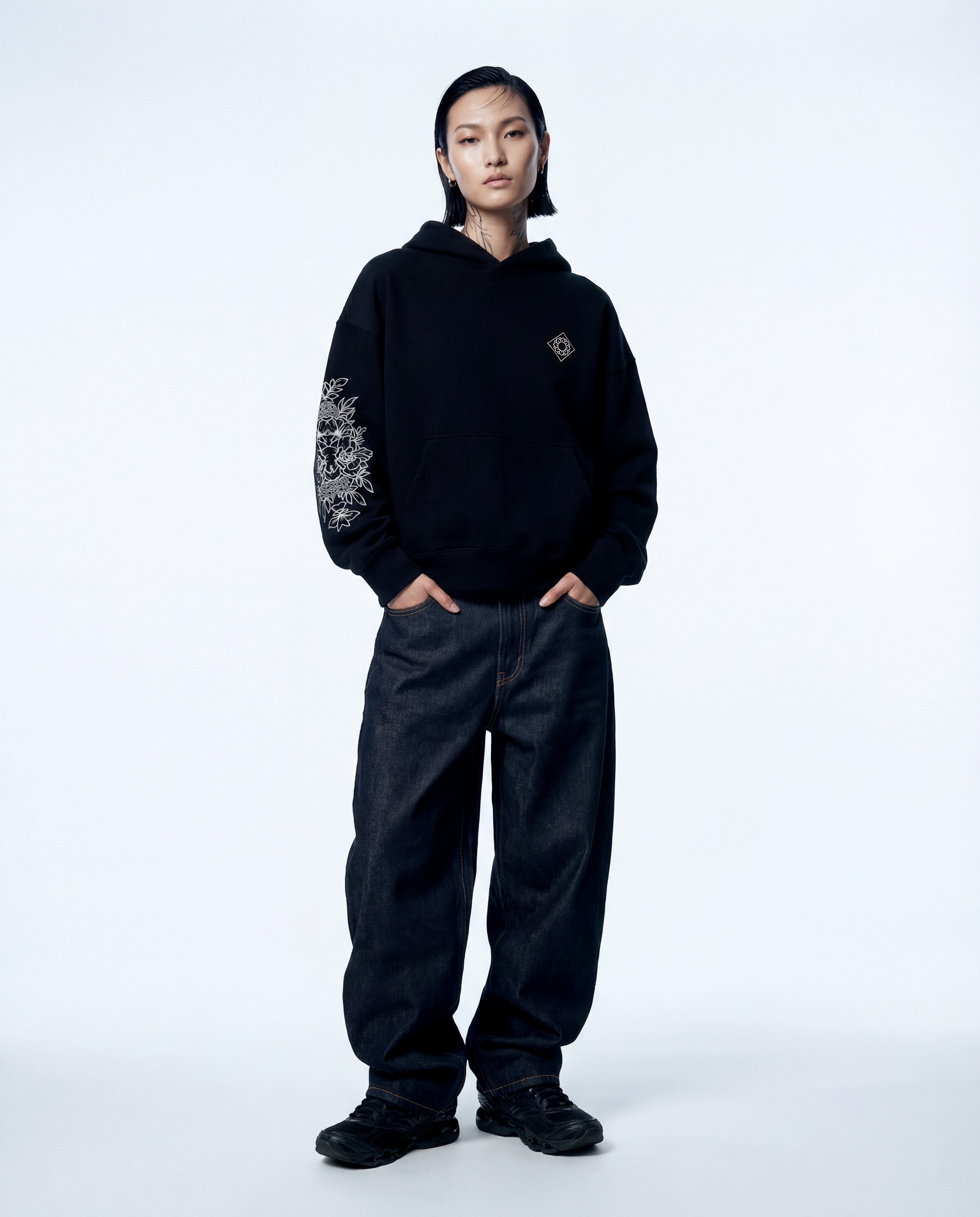 Blossom Boxy Fit Hoodie|Edizione Limitata