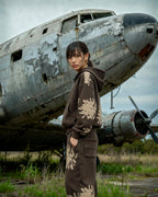 Blossom Trackie- Boxy Fit Zip Hoodie|Edizione Limitata