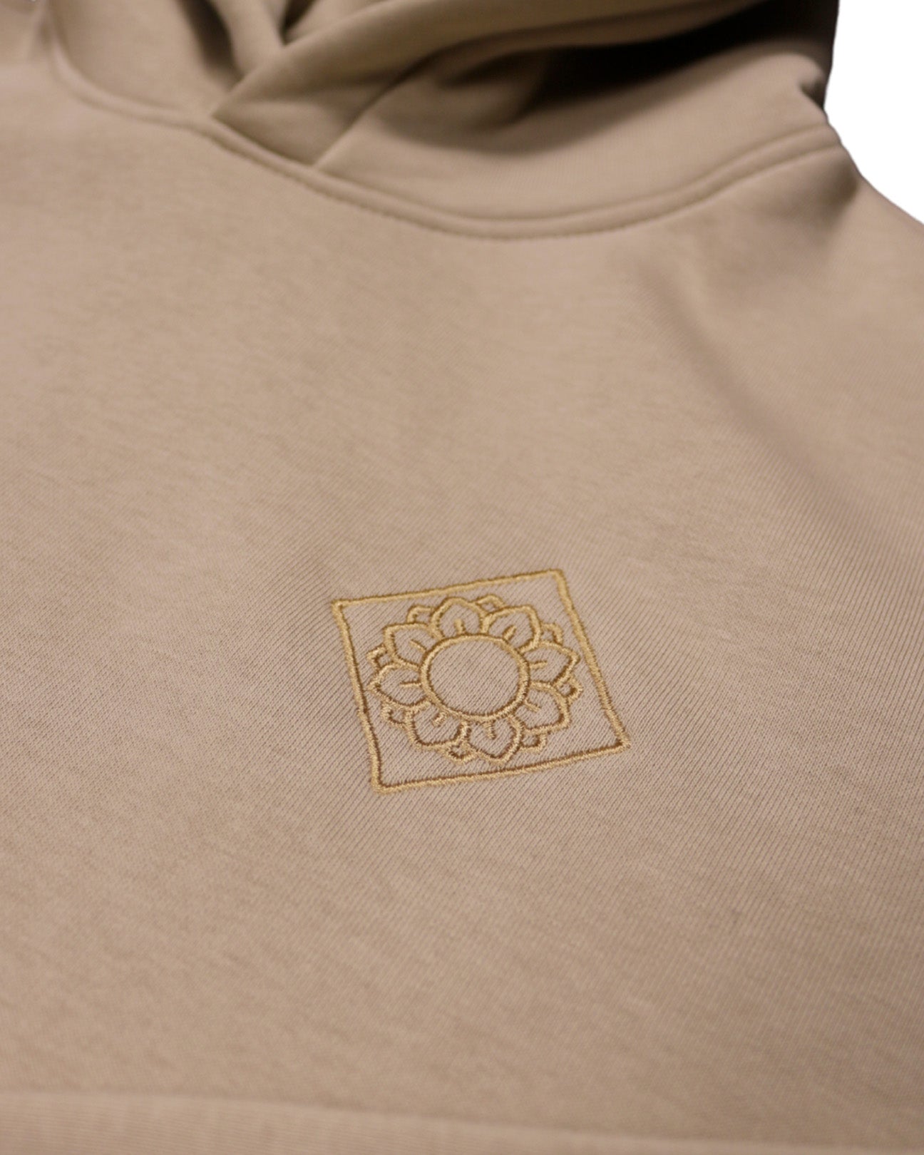 Blossom Sabbia Boxy Fit Hoodie|Edizione Limitata