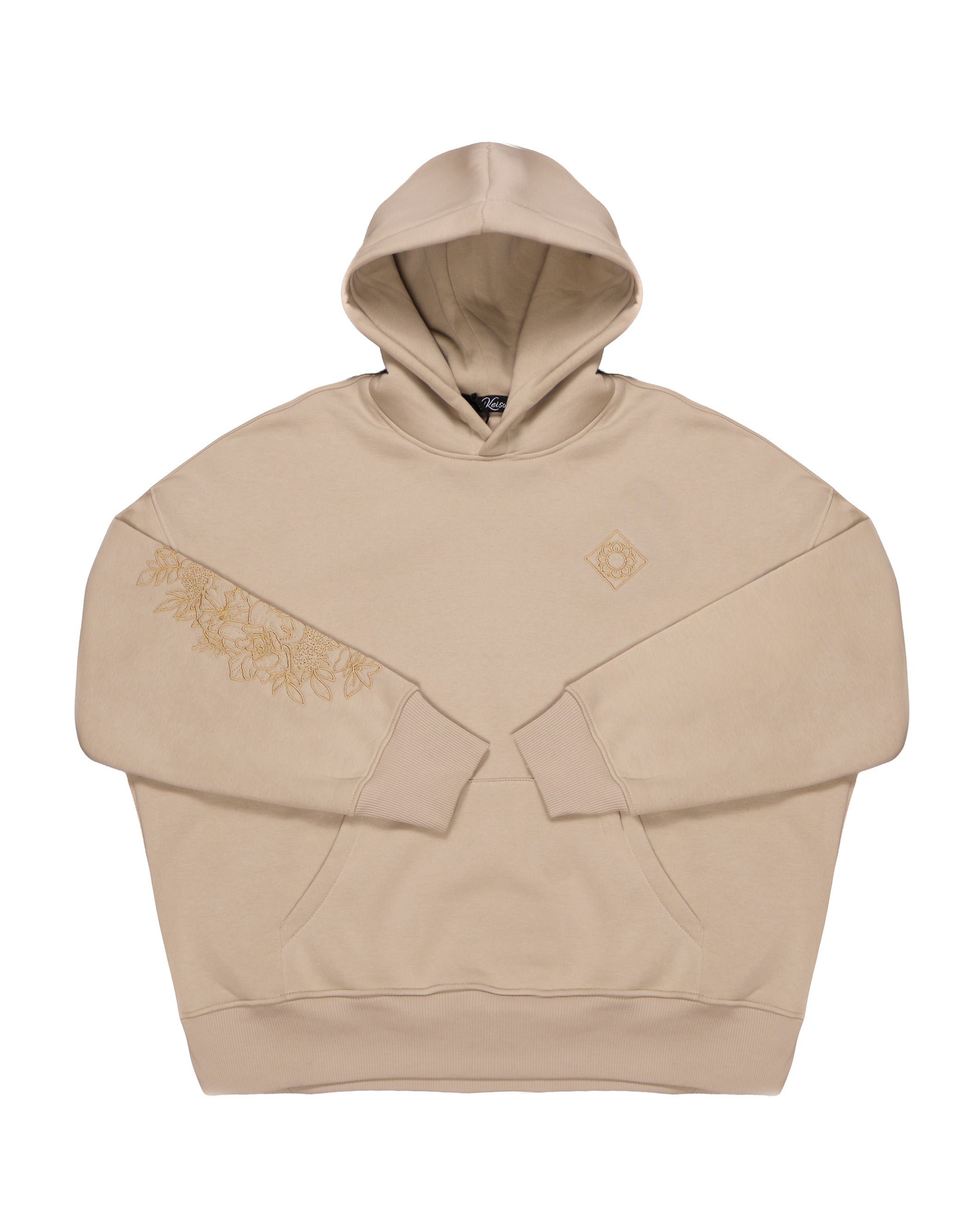 Blossom Sabbia Boxy Fit Hoodie|Edizione Limitata